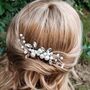 Pearl And Crystal Bridal Hair Comb, thumbnail 5 of 12