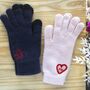 Valentines' Day Personalised Couple Cashmere Gloves Set, thumbnail 2 of 5