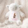 Personalised Pink Happy Father's Day Teddy, thumbnail 5 of 12