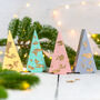 Pastel And Gold Jesmonite Christmas Tree Decoration, thumbnail 1 of 9