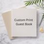 Large High Quality Custom Print Guest Book, thumbnail 1 of 6