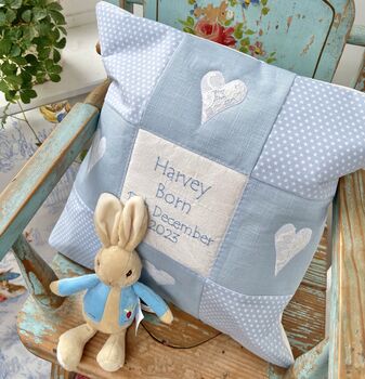 Personalised Baby Cushion, 7 of 12