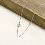 Sterling Silver And Gold Volcano Necklace, thumbnail 3 of 3