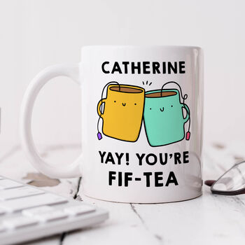 Wishing You A Tea-Riffic Birthday (Pink) - CUP1141269_74027