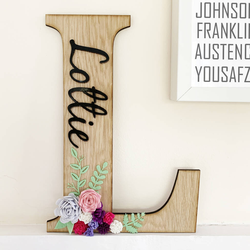 Personalised Decorative Letters, 1 of 6