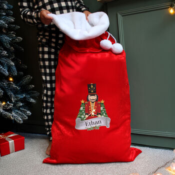 Personalised Christmas Nutcracker Sack For Kids, 3 of 5