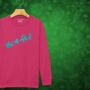 Unicorn Sleigh Kids Sweatshirt Christmas Jumper, thumbnail 1 of 11