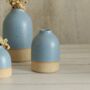 Handmade Stone Small Ceramic Bud Vase, thumbnail 3 of 9