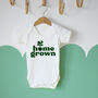 Home Grown Organic Baby Outfit, thumbnail 3 of 6