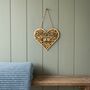 Personalised Wedding Heart Wall Art, thumbnail 5 of 6