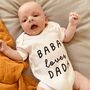 Baby Loves, Personalised Baby Grow, thumbnail 3 of 3