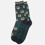 Dapper Fox Men's Bamboo Dress Socks Green, thumbnail 3 of 5