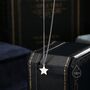 Minimalist Star Pendant Necklace, thumbnail 2 of 10