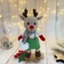Christmas Gift, Santa`s Reindeer Toy, Rudolph, thumbnail 1 of 8