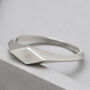 Sterling Silver Signet Ring For Women, thumbnail 2 of 12