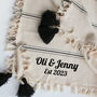 Personalised Handwoven Blanket, Gift For Her, thumbnail 1 of 8