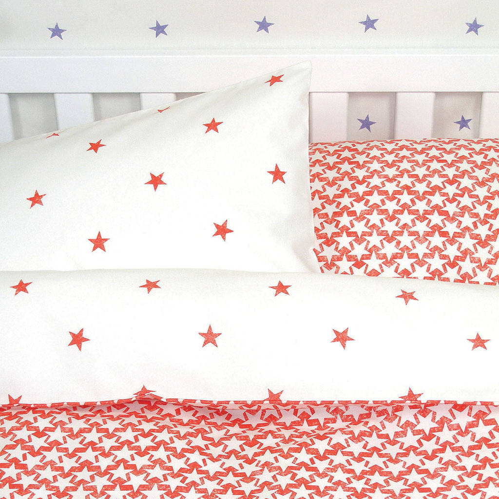 Stars And Stardust Bed Linen Set, 1 of 4
