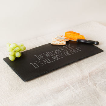 rectangular personalised slate cheese notonthehighstreet giftsonline4u