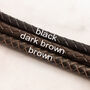 Leather Bracelet, 8th Anniversary Bronze Gift, thumbnail 4 of 6
