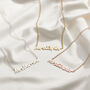 Personalised Bridal Name Necklace, thumbnail 1 of 6