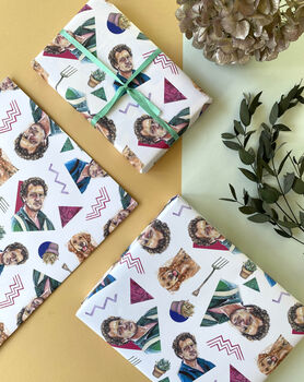 Monty Don Gift Wrap Fun Gardening Wrapping Paper, 6 of 9