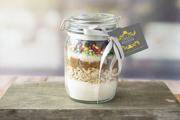 Large Vegan Smarties Cookie Mix Jar, 2 of 3