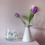 Hand Painted Pansie Bedside Carafe Set, thumbnail 6 of 6