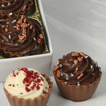 Cupcake Style 16 Chocolate Gift Box, 3 of 4