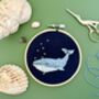 Mini Whale Embroidery Kit, thumbnail 2 of 3