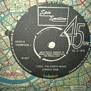 Personalised Vinyl Record And Map Sleeve Print, 4 of 12