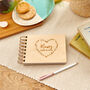 Personalised Wooden Notebook, thumbnail 1 of 7