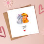 I Woof You, Dog Valentine's Day Card, thumbnail 1 of 2