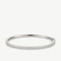 Gold Or Silver Tennis Bangle Bracelet, thumbnail 6 of 11