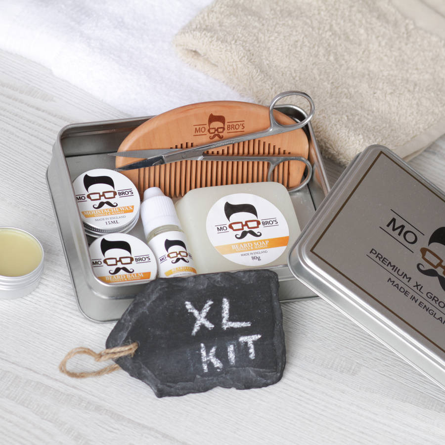 Beard Maintenance Grooming Kit By Mo Bros Premium Beard Care 