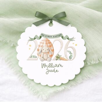 Personalised My First Easter 2026 Acrylic Ornament, 3 of 3