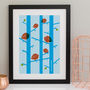 Personalised Birds Family Print, thumbnail 1 of 10