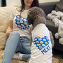 Dog Pattern Matching Heart T Shirts, thumbnail 1 of 2