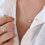 'Love' Banner Word Necklace, thumbnail 5 of 6