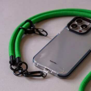 Green Phone Strap Universal Crossbody Rope Lanyard, 3 of 4