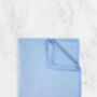 Wedding Handmade 100% Cotton Suede Tie In Blue, thumbnail 6 of 7