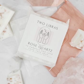 Rose Quartz Crystal Infused Wax Melt Bar, 5 of 5