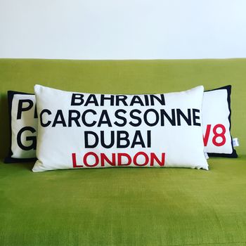 The Personalised Tourist Cushion, 3 of 12