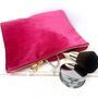 Star Rhinestone Velvet Make Up Bag Gift For Her, thumbnail 6 of 6