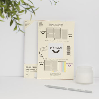 Weekly Planner Refill Pack, 3 of 5