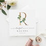 Personalised Floral Maid Of Honour Card | Wedding Card, thumbnail 1 of 4