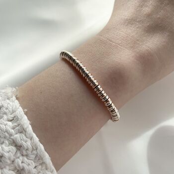 Silver And Rose Gold Vermeil Sweetie Slider Bracelet, 2 of 4