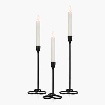Set Of Three Candlestick Taper Holders Stand, 2 of 7