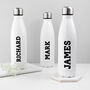 Personalised White Water Bottle, thumbnail 8 of 8