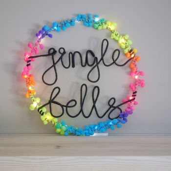 Jingle Bells Wreath Light, 8 of 11