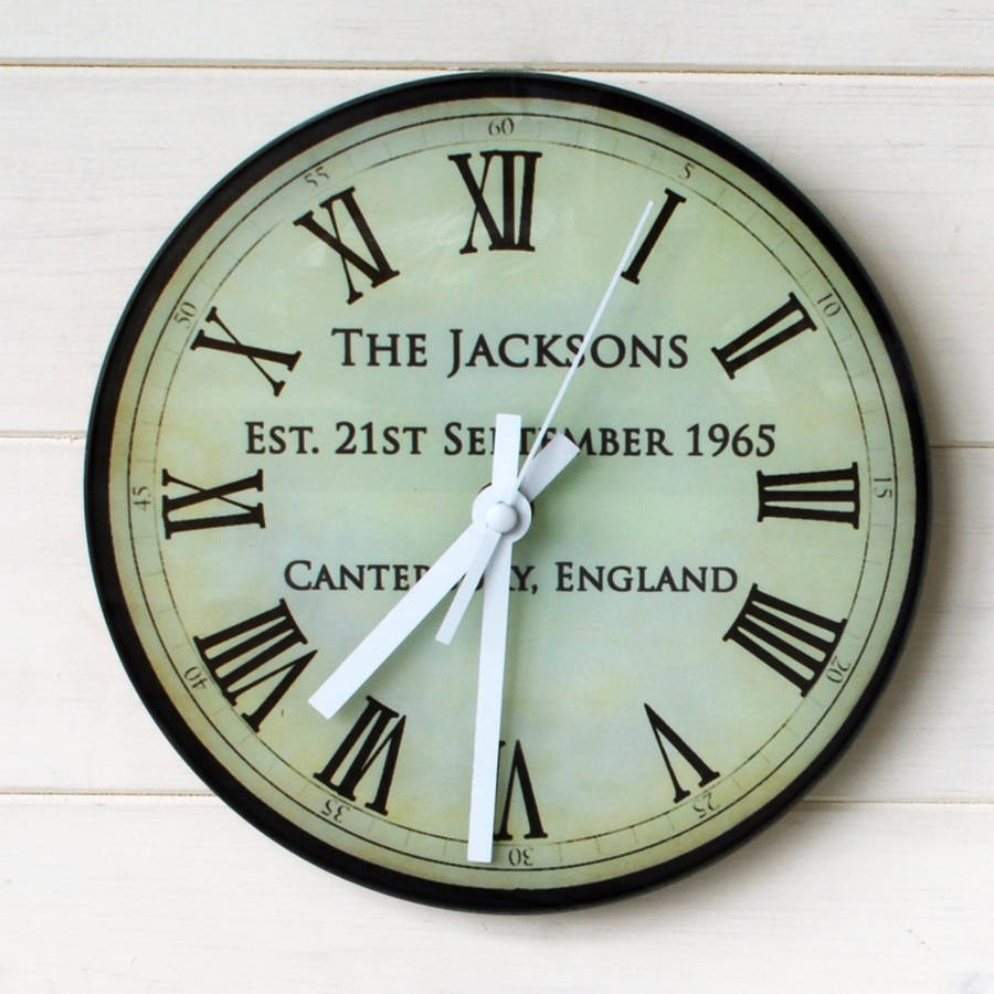 Antique Anniversary Clock By Bags Not War